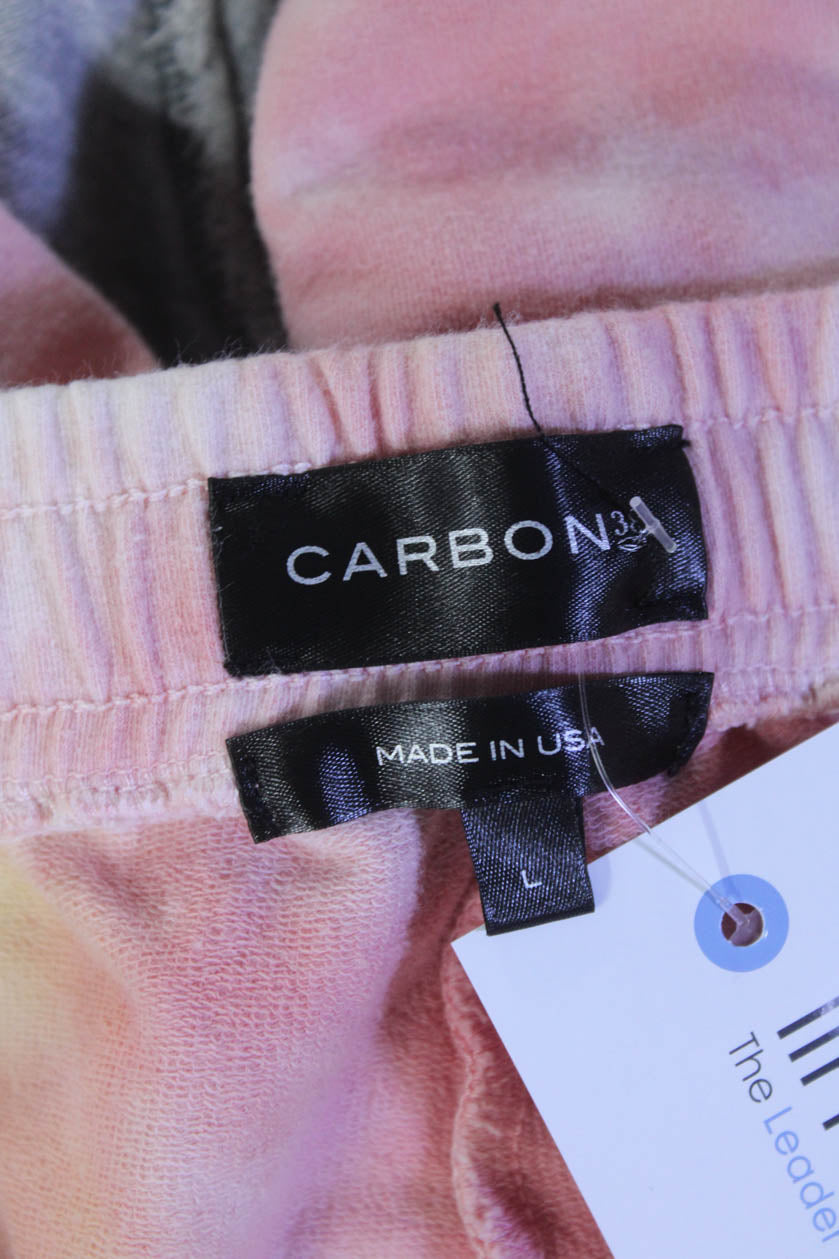 Carbon38 Women's Elastic Waist Drawstring Tie Dye Sweat Pant Size L - Shop  Linda's Stuff