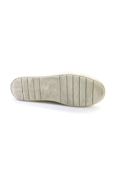 Vince Women's Round Toe Mesh Rubber Sole Slip-On Shoe White Size 6