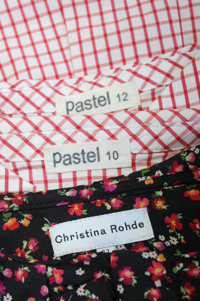 Christina Rohde Girls Button-Up Blouses Sweatshirts Tops Black 10 12 14 16 Lot 6