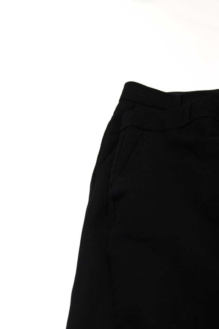 Banana Republic Womens Dress Pants Capris Trousers Black Size 10