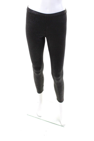 W118 By Walter Baker Womens Textured Stretch Skinny Ankle Leggings Black Size XS