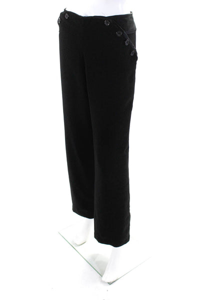 Alice Temperley For Target Womens Buttoned Straight Sailor Pants Black Size 9