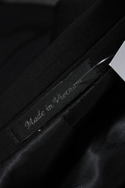 Michael Michael Kors Men's Collar Long Sleeves Line Jacket Black Size 48