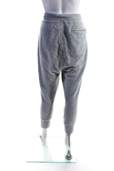 Sincerely Jules Womens Light Gray Cotton Drawstring Cuff Ankle Sweatpants SizeXL