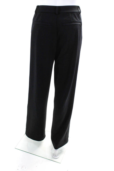 Cut Women's Pleated Front Wide Leg Dress Pant Black Size 4