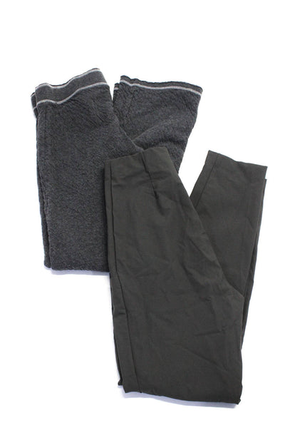PJ Salvage Athleta Womens Leggings Lounge Pajama Pants Gray Size 4 Small Lot 2