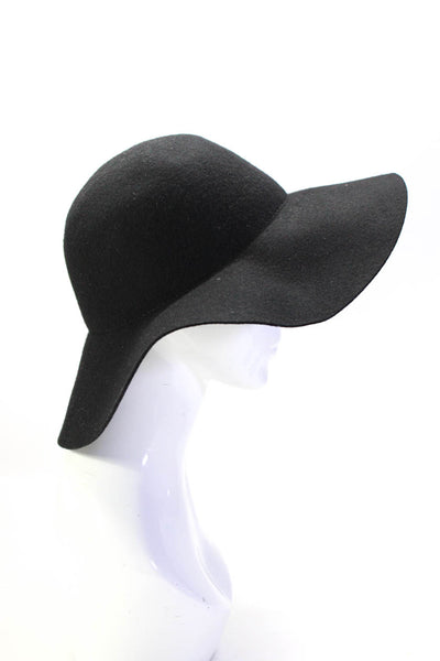 J Crew Women's Fedora Hat Black One Size