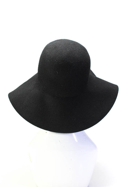J Crew Women's Fedora Hat Black One Size