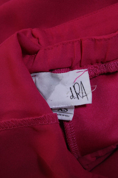 DRA Womens Sleeveless Cut Out Maxi Dress Fuchsia Pink Size Extra Small