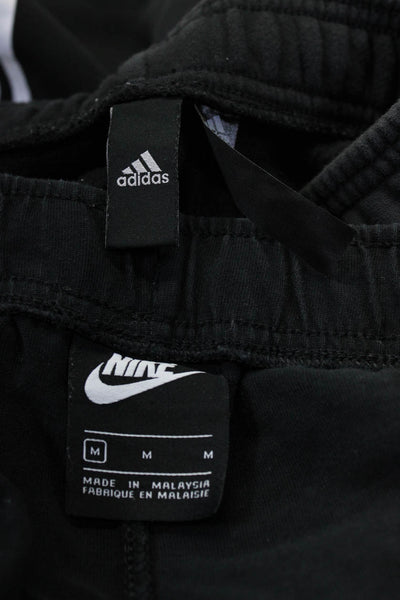 Nike Adidas Womens Knit Crepe Jogger Pants Black Blue Size Small Medium Lot 4