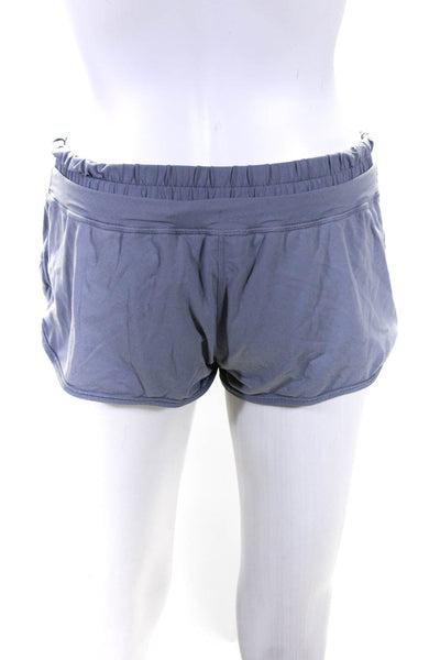 Lululemon Womens Low Rise Athletic Shorts Gray Size 6