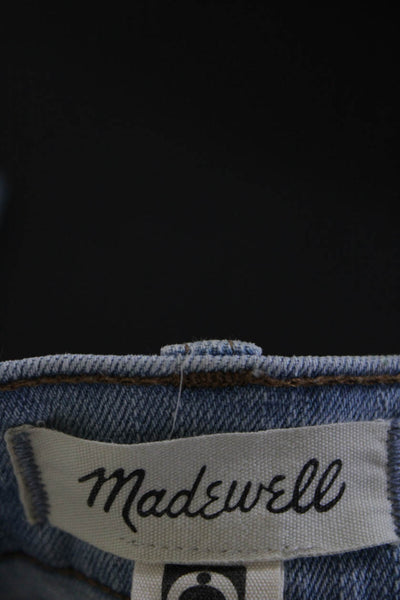 Madewell Women's High Rise Skinny Jeans Light Blue Size 27