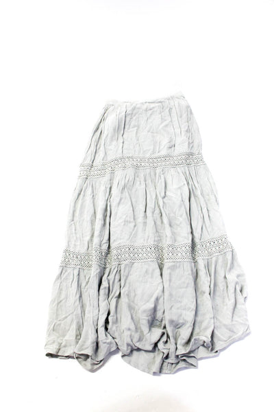 Madewell Dot & Line Sim & Sam Womens Skirts White Blue Black Size M 20 S Lot 3