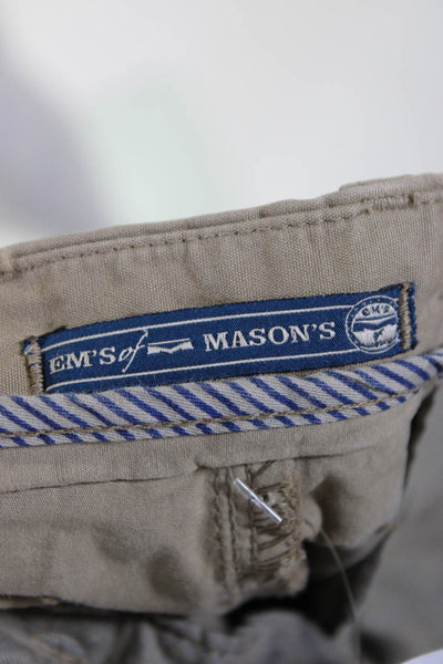 Ems Of Masons Men's Straight Leg Chino Pants Beige Size 34/28
