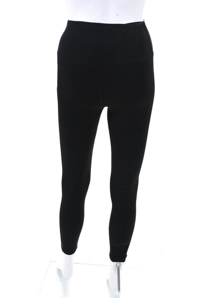 Splits59 Womens Solid Black Pull On Pants Leggings Size XS