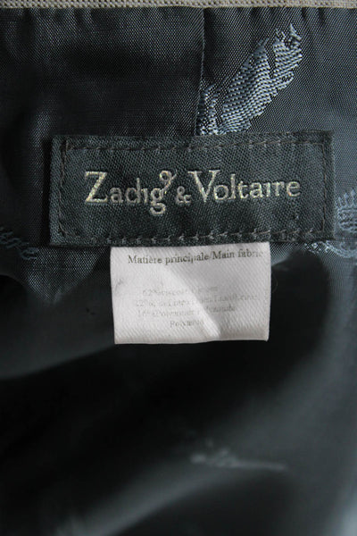 Zadig & Voltaire Childrens Boys Blazer Jacket Gray Wool Size Small