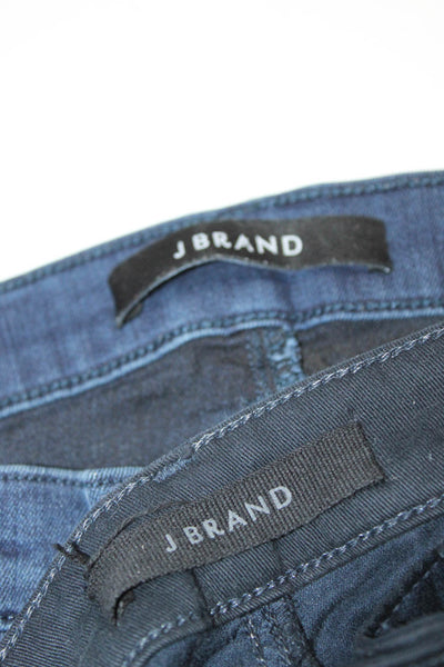 J Brand Womens Super Skinny Jeans Leenah Pants Blue Size 29 28 Lot 2