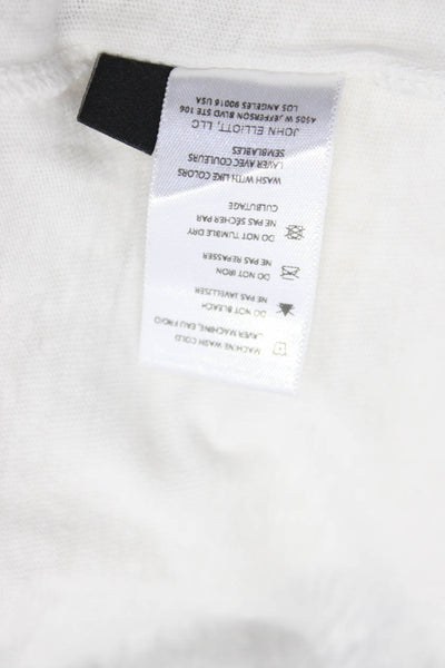 John Elliott Intermix Womens Short Sleeved T Shirts White Black Size 1 4 S Lot 3