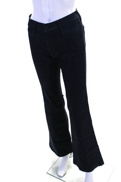 MiH Jeans Womens Marrakesh Kick Flare High Waist Jeans Pants Blue Size 25