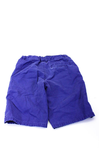 Jacadi Childrens Boys Casual Shorts Blue Cotton Size 8