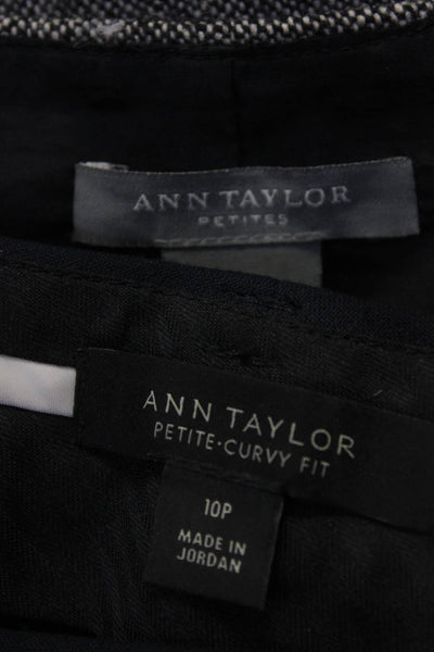 Ann Taylor Womens A Line Skirt Straight Leg Pants Size 4P 10P Lot 2