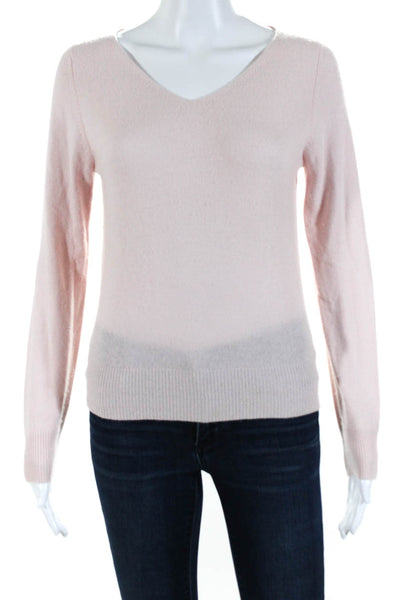 Lord & Taylor Sutton Cashmere Women's Cashmere V-NeckTop Pink Size XS S, Lot 2