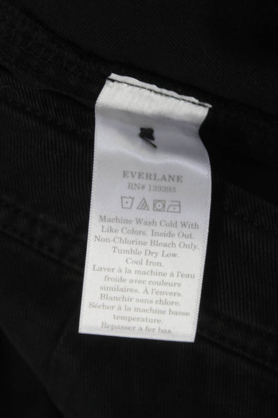 Everlane Womens Black The Relaxed Chino  Size 10