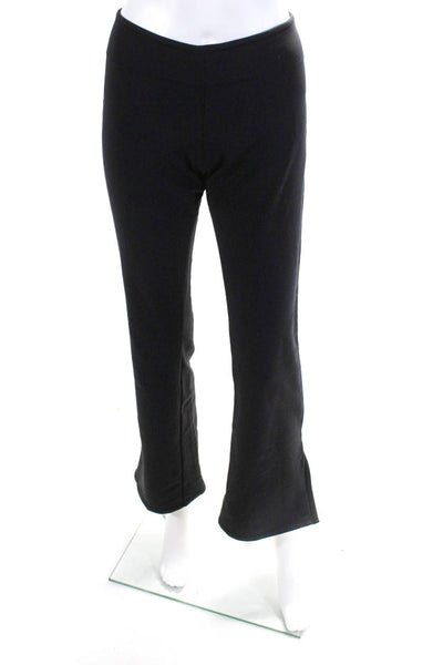 RLX Ralph Lauren Womens Elastic Waist Straight Athletic Yoga Pants Black Size M
