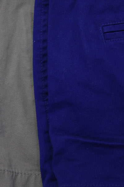 J Crew Womens Low Mid Rise Chino Twill Shorts Blue Green Size 0 00 Lot 2