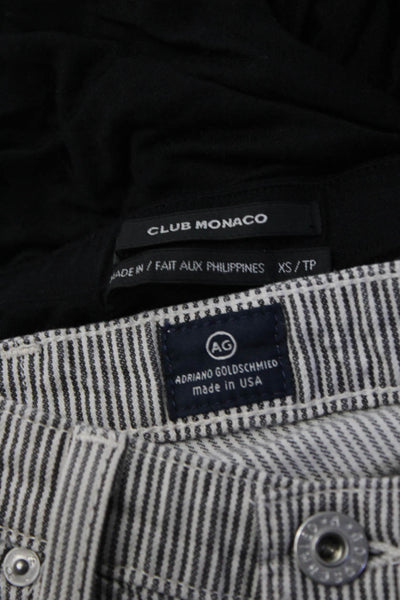Club Monaco AG Womens Stilt Jeans Bubble Hem Dress Size XS 26 Lot 2
