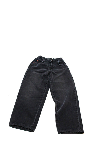 Zara Treasure & Bond Girls Jeans Sweater Pants Black Size 10 11-12 M L Lot 6