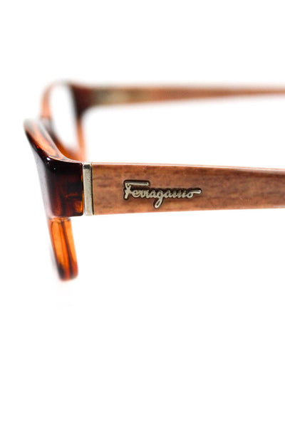 Salvatore Ferragamo SF2689 Brown Beige Tortoise Shell Rectangular Eye Frames