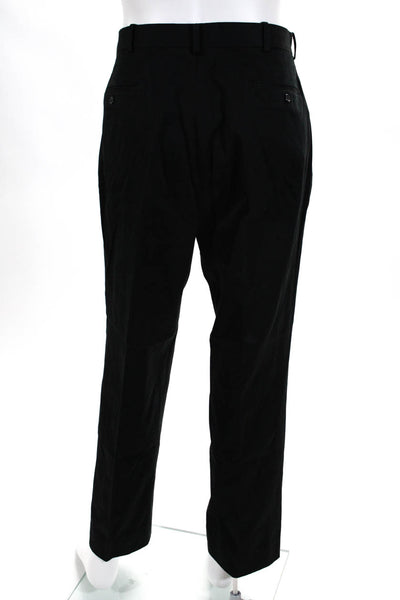 Polo Ralph Lauren Mens Pleated Hook + Bar Closure Dress Pants Navy Size 36