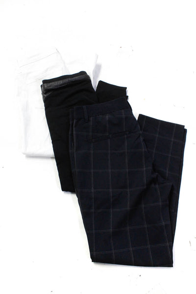 Zara Blank NYC Solow Sport Womens Pants Jeans Navy Black White Size M L 27 Lot 3