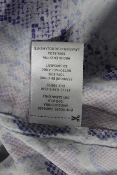 Equipment Femme Women's Silk Snakeskin Print Shift Dress Multicolor Size S