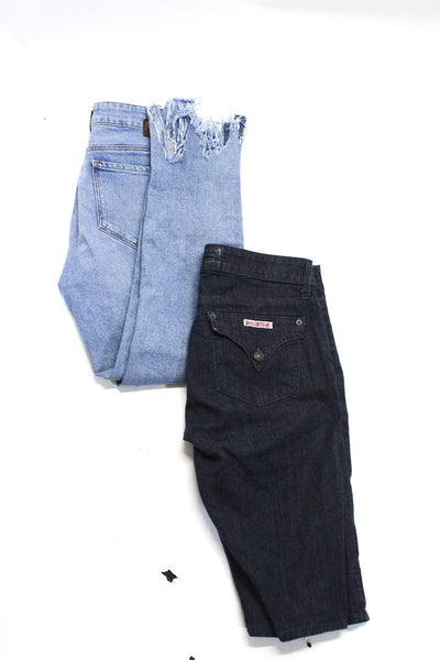 Hudson Mavi Jeans Co Womens Denim Slim Bermuda Shorts Jeans Blue Size 28 Lot 2