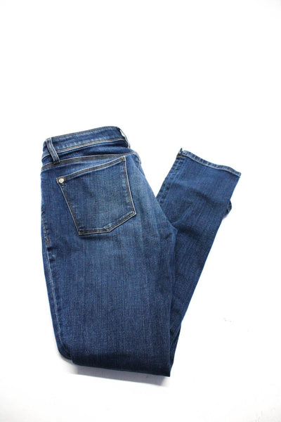 DL1961 Womens Angel Mid Rise Medium Wash 4 Way Stretch Skinny Jeans Blue Size 28