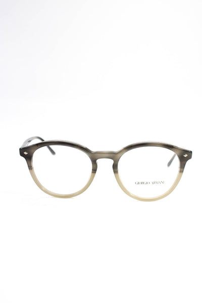 Emporio Armani Mens Anti Reflective Reading Eye Glasses Gray