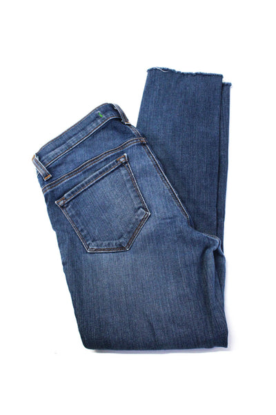 J Brand One X Oneteaspoon Womens Cotton Low-Rise Jeans Blue Size 26 24 Lot 2