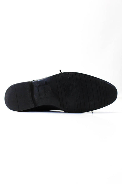 Paul Smith Men's Leather Lace Up Dress Shoes Black Size 8