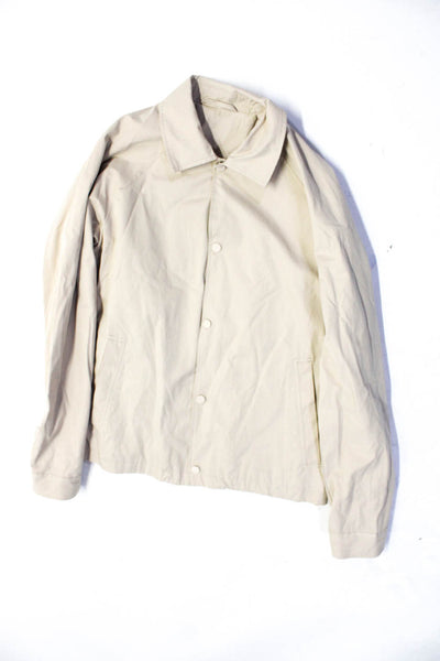 Zara Womens Collared Blazer Jackets Brown White Size XS Small Lot 2