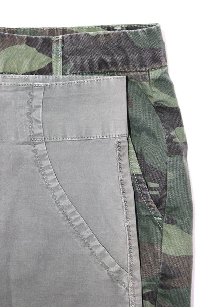 Sundry Women's Midrise Pocket Camouflage Cutoff Short Size 25 Lot 2