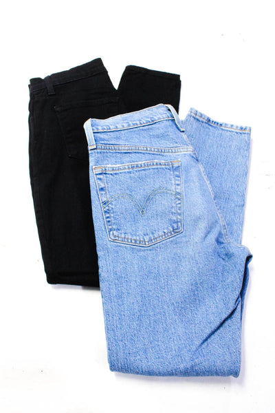 Levis J Brand Women's Skinny Jeans Blue Black Size 25 26 Lot 2
