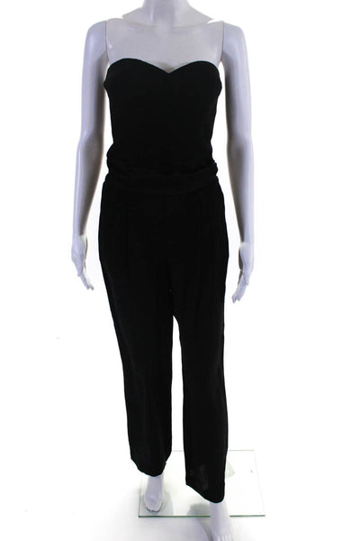 Twelfth Street by Cynthia Vincent Women's Strapless Jumpsuit Black Size XS