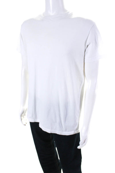 Kith Mens Short Sleeves Tee Shirt White Cotton Size Large