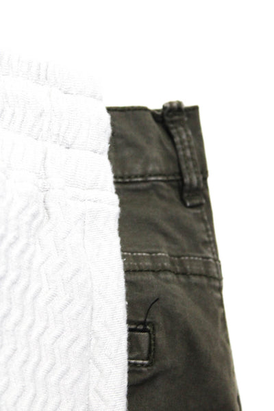 Topman Zara Mens Textured Sweatpants Cotton Cargo Pants Gray Size M 34 Lot 2