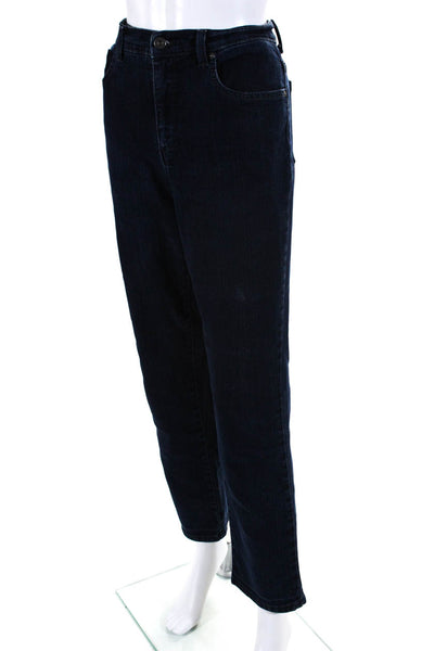 Gloria Vanderbilt Edition Womens Cotton Straight Leg Amanda Jeans Blue Size 8