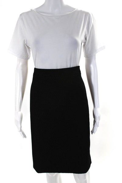 J Crew Tommy Hilfiger Womens Pencil Skirts Black Size 12 14 Lot 2