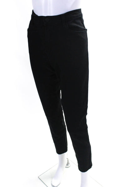 J Brand Women's Midrise Five Pockets Skinny Denim Black Pant Size 30