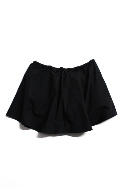 Babaton Tavi Wilfred Womens Cotton Texture Blouse Tops Black Size 2XS XS S Lot 3